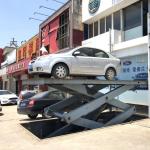 5000kg Hydraulic Electric Scissor Car Lift Table For Parking