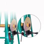 5t Capacity Cable Drum Jack Stand Cable Reel Stand With Brake