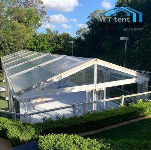 Wholesale Modular Outdoor Wedding Tent / White Fabric Wedding Canopy 3m Height from china suppliers