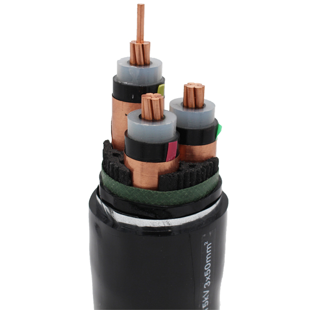 1/3 Core Medium Voltage XLPE Insulated Power Cable for Safe and Power Transmission