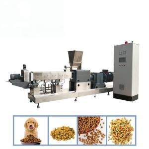 Wholesale 76.5ft 62KW Dog Food Production Line Extruder Twin Screw from china suppliers