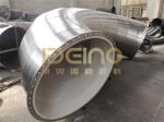 Integral Ceramic Wear Resistant Pipe Ceramic Lined Pipe Elbows