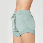 Oem Factory Manufacturer Custom Logo Women Anti Wrinkle Soft Running Shorts