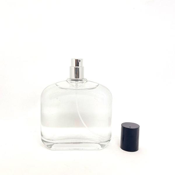 Transparent Perfume Bottle 100ml Glass Bottle Empty Bottle Portable Press Spray