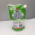 stand up spout pouch plastic food packing liquid bags For Washing Power Hair