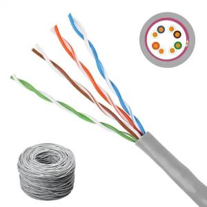 Wholesale Pure Copper CCA Conductor Cat5e LAN Cable For LAN Networking 305m from china suppliers