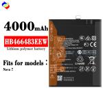 Stock Rechargeable Battery Hb466483eew for Huawei Nova 7 5G 4000mAh 3.85V 2023
