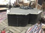 Custom Hydraulic Rotating And Lifting Stage Car Show Exhibition Stage Lifting