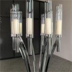 ZT-396 Latest Luxury Metal Candle Holders For Wedding Table Decoration