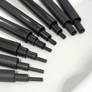 Wholesale Multiple Diameters High Precision Carbon Fiber Telescopic Tube 20 X 18 X 2000mm from china suppliers