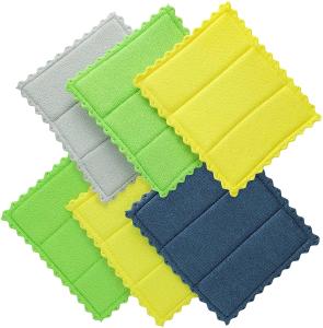Wholesale 15% Polyamide 6.5x7.5cm Microfibre Cleaning Cloths , Cleaning Dish Cloths from china suppliers