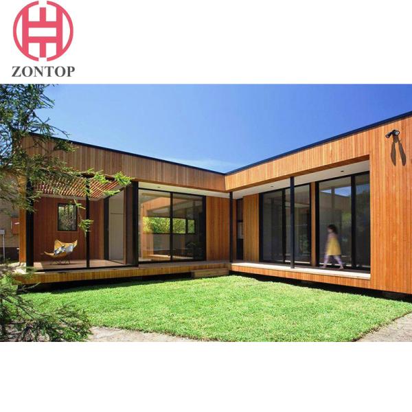 Zontop china factory price luxury PreFabricated Houses Light Steel Villa for