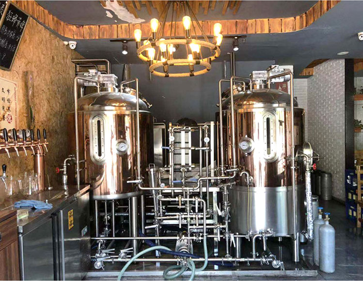 Alcohol Processing Types Micro Beer Equipment with PU Insulation and Stainless Steel