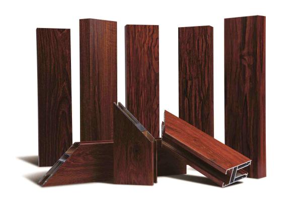 Corrosion Resistance Interior Aluminum Door Frames / Construction Aluminum