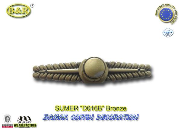 Zamak Coffin decoration D016B antique copper finish 10.5*2cm metal coffin screw