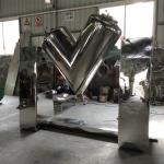 CE SUS304 V Type Powder Mixing Machine Mirror Polished Detergent Powder Mixer