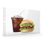 P4 Adhesive Transparent LED Wall Front Service 240x1500mm Only 2mm Thickness