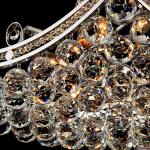 Gold Chorm Dining room Kitchen Glass Ball Chandelier Pendant Lights Fixtures (WH