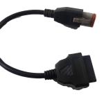 ODM OBD2 Motorcycle Control Cables 4 Pin For Automotive Industries