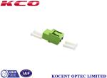 Plastic LC / APC Fiber Optical Adapter For Medical & Military