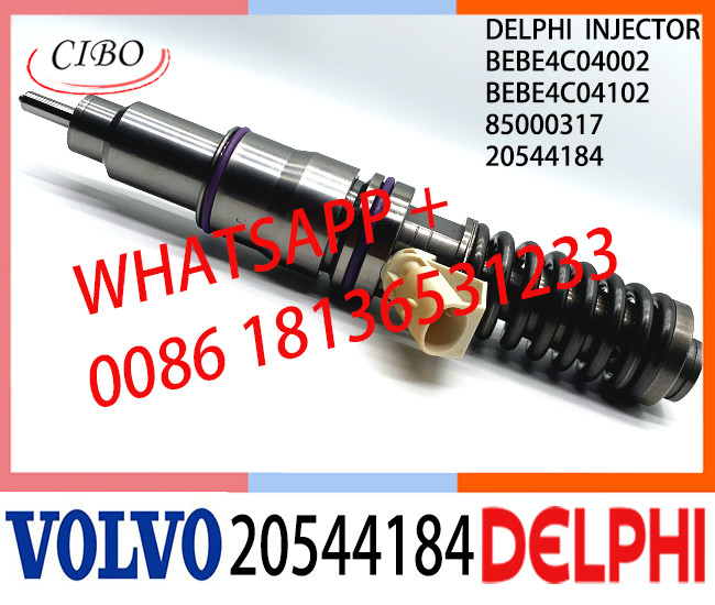 Common Rail Fuel Diesel Injector BEBE4C04002 BEBE4C04102 20544184 85000317 E1 for VOL 16 LITRE E1 EURO 3