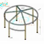 Circle DJ Lighting 350mm Aluminum Stage Truss For Exhibition