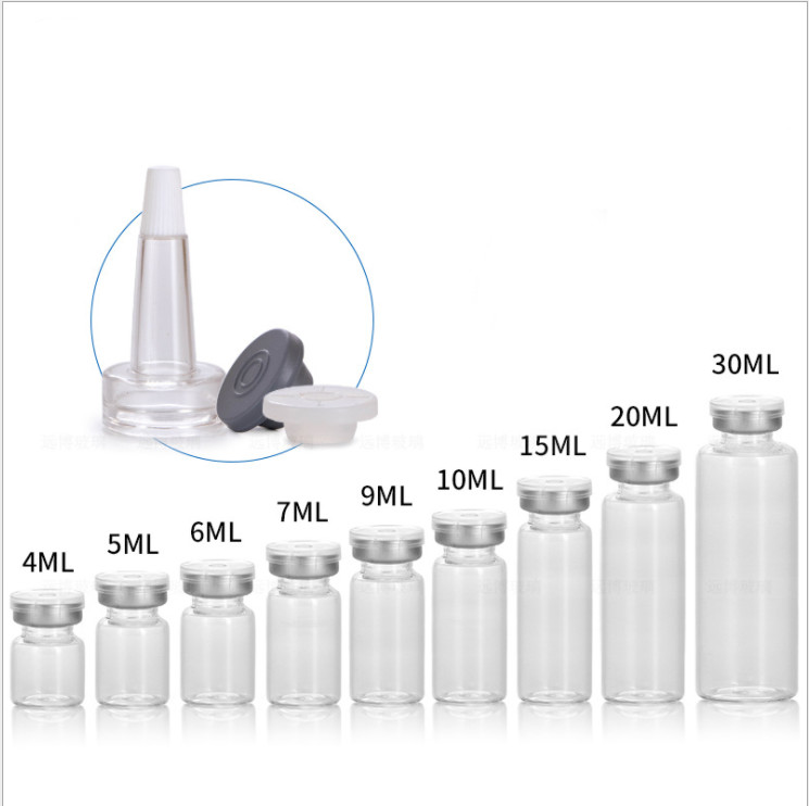 Transparent Medicine Glass Vials 2ml Small Pharmaceutical Bottle