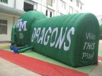 Customized attractive Horse inflatable football helmet tunnel
