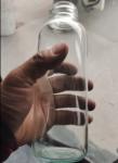 500 ml Round Water Cup with Stainless Steel Lid and Common White Material