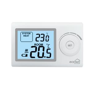Wholesale 3A 2W Wired Room Thermostat Battery Operated Digital Color Screen from china suppliers