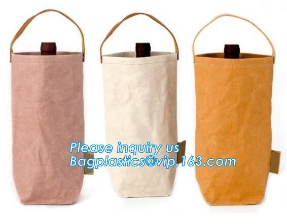 Cheap Lightweight Cheap Brown Custom Made Print Logo Water-proof Tyvek Paper Tote Shopping Bageco reusable promotion gif