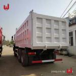 6x4 CCC Heavy Duty Dump Truck 1500mm Howo 10 Wheeler Dump Truck