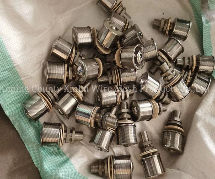 Vee Wire Wrapped Johnson Screen Mesh For Water Treatment, Well Drilling, Food, Filtration