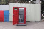 Portable Readymade Plastic Toilet Anti UV HDPE Construction Site Restrooms