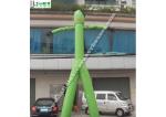 Outdoor Advertising Inflatable Dancing Man in Red , Purple , Green