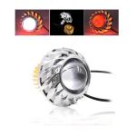 3000lm 30w Motorcycle Headlight Angel Eyes High Low Beam