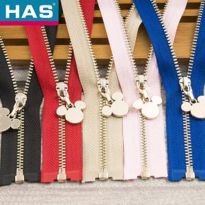Wholesale Alloy Custom Made Zippers #5 Open end Zipper Y Teeth For Bags from china suppliers