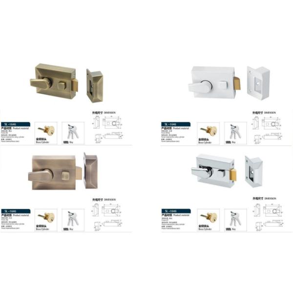 Home Hotel Double Lock Door Latch Polished 8~12mm Sliding Door Lock