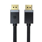 DP1.2 21.6Gbps PC TV 4K Displayport Cable ABS Connectors PVC Strain