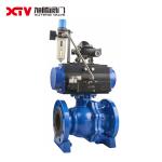 PN1.0-32.0MPa Carbon Steel High Platform Flanged Floating Ball Valve 600LB
