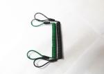 Anti-theft Reminding Spring Steel Coiled Leashes w/Double Cord Loop Ends Custom