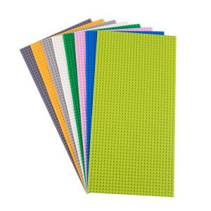 Wholesale ABS 16*32 colorful small particles floor city scene street baseplates building blocks from china suppliers