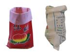 Eco Friendly Polypropylene Sugar Packaging Bags Single Folded Bopp Printing