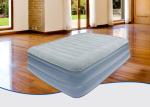 Light Blue Deluxe Twin Size Inflatable Air Mattress Queen Size Inflatable
