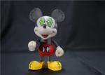 Micky Mouse Character Collectible Vinyl Figures For Promotion Gift Grey Color