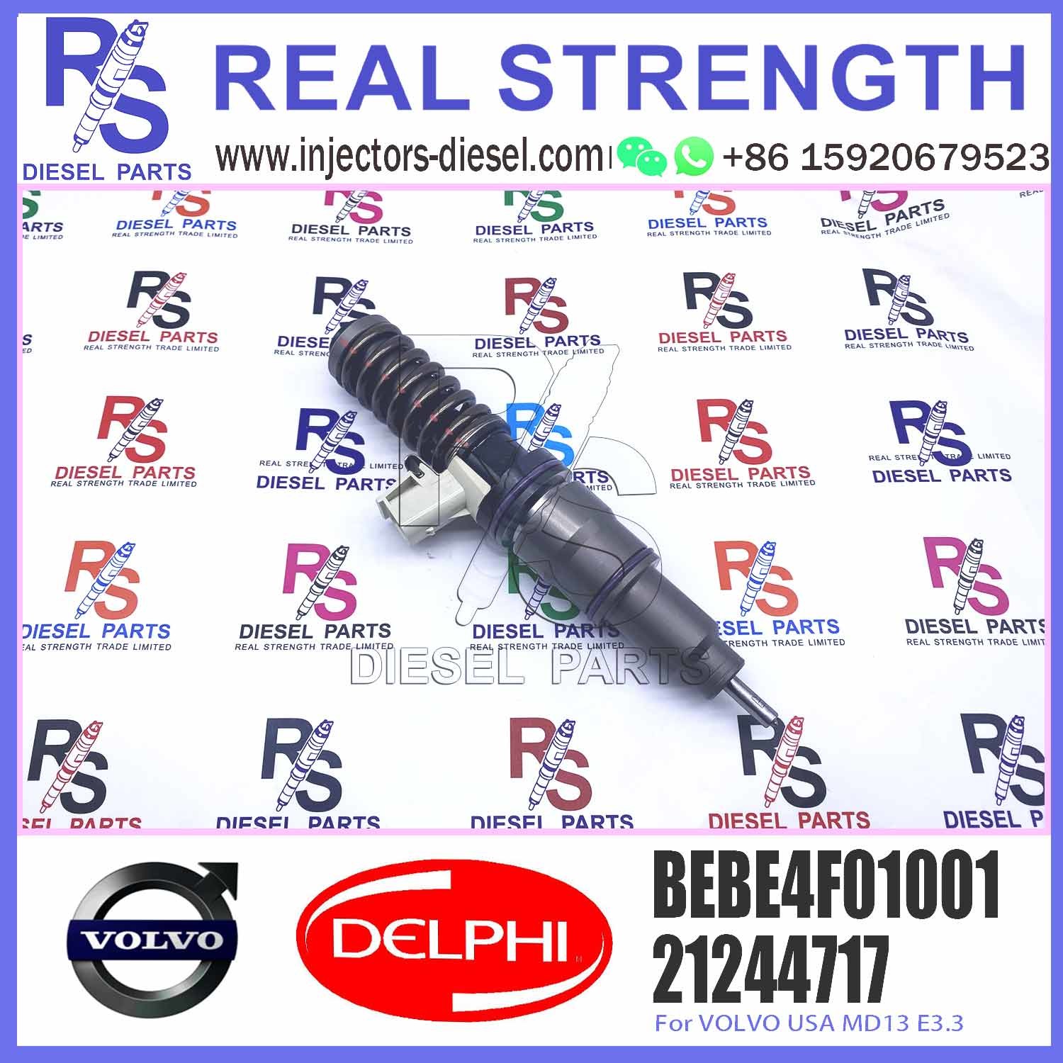 common rail injector 21244717 BEBE4F01001 for V-O-L-V D13 engine diesel injector nozzle 21244717 BEBE4F01001 85003109