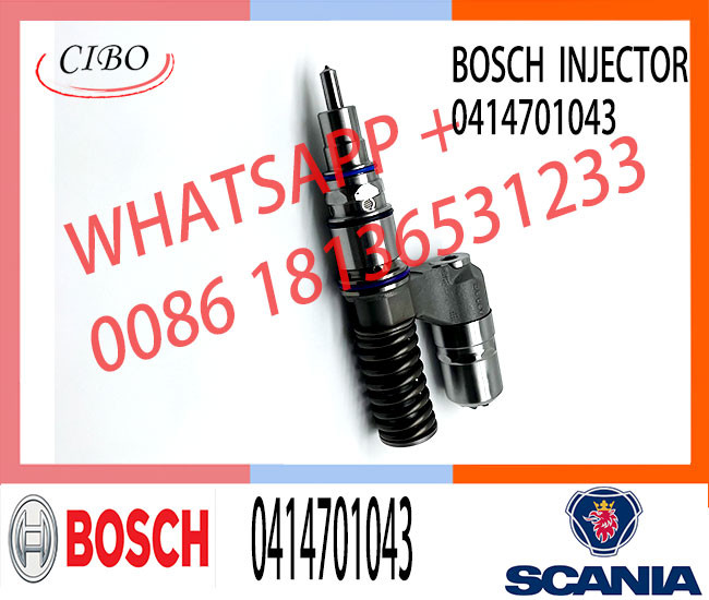 SCA-NIA DC13 Engine Parts 1734493 0414701092 Diesel Fuel Unit Pump Injector 1734493 0414701043