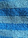 160cm Width Warp Knitting Blue Eight Grid Microfiber Cleaning Cloth SGS