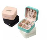 H001 Small Jewelry Box Gift Flannelette Packaging Box Jewelry portable