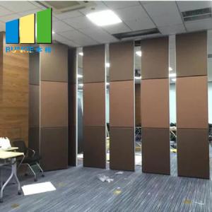 Wholesale Ballroom Acoustic Folding Sliding Movable Partition Walls Wooden Material from china suppliers